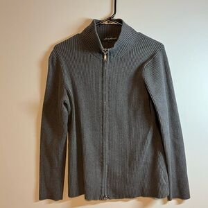 Eddie Bauer Zip Sweater L